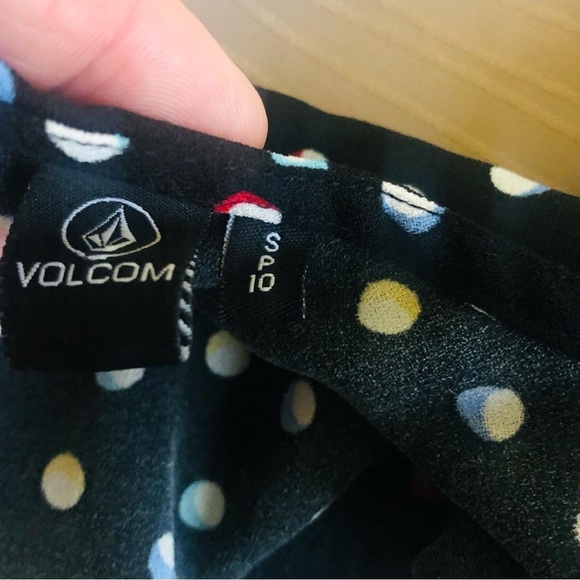 Volcom April March Modern Fit Polka Dot Tee Dress - Picture 8 of 9